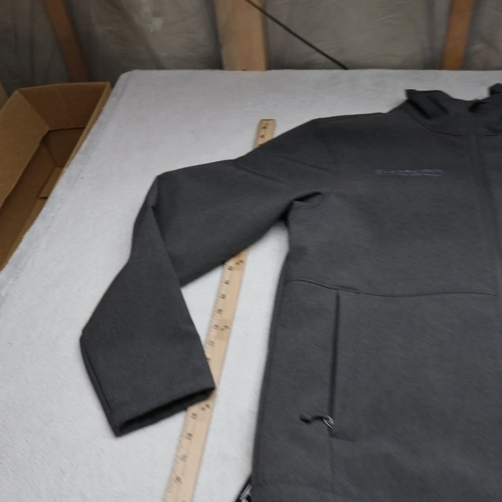 North Face Jacket Men Large Grey Apex Bionic Windwall Softshell Rain Hiking LOGO